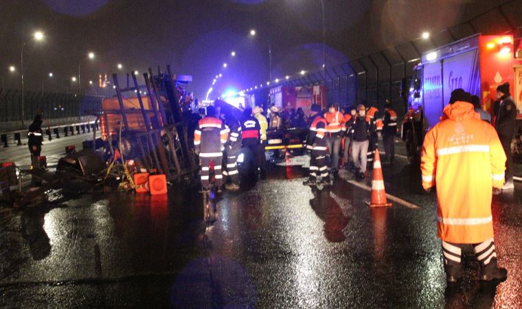 Haliç Köprüsü'nde kaza: 2 ölü