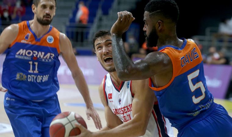 Bahçeşehir, FIBA Erkekler Avrupa Kupası'nda Karadağ ekibi Mornar Bar'ı mağlup etti