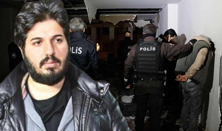 Rıza Sarraf'ın binasına polis baskını: Suçüstü yakalandılar