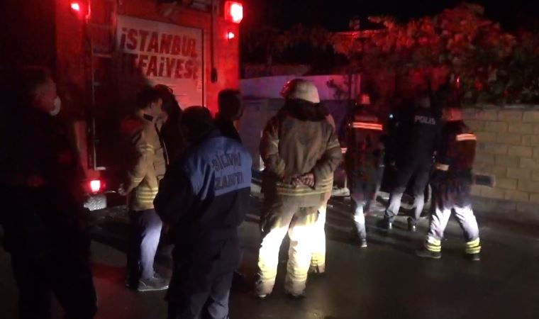 Silivri'de kaçak elektrik kablosu yangın çıkardı iddiası