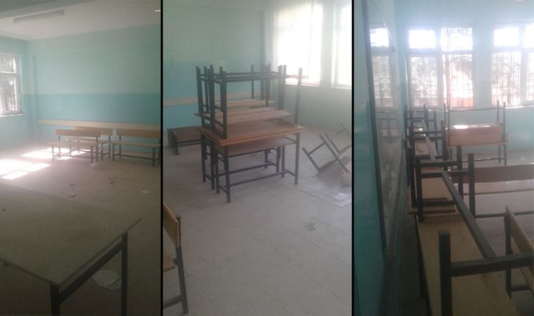 Gaziantep'te öğrencisiz okullar harabeye döndü