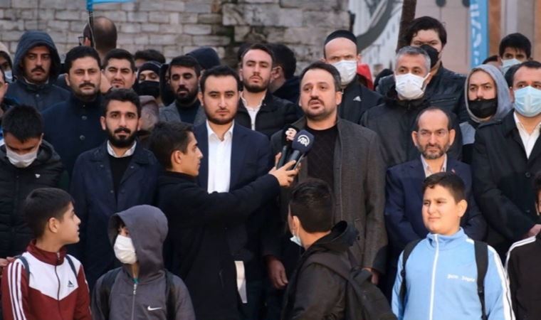 TÜGVA'dan Türkiye genelinde cami önlerinde açıklama