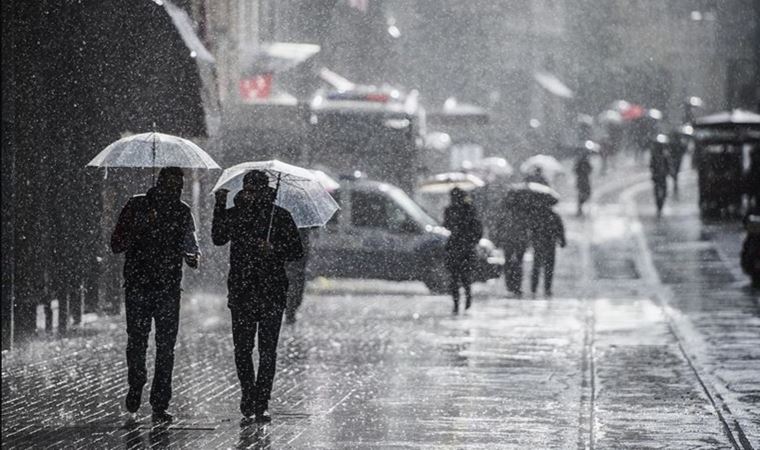 Meteoroloji'den birçok il için sağanak yağış uyarısı