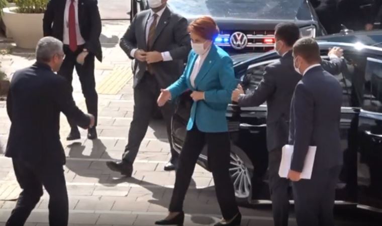 Dikkat çeken görüşme: Meral Akşener CHP Genel Merkezi'ne geldi