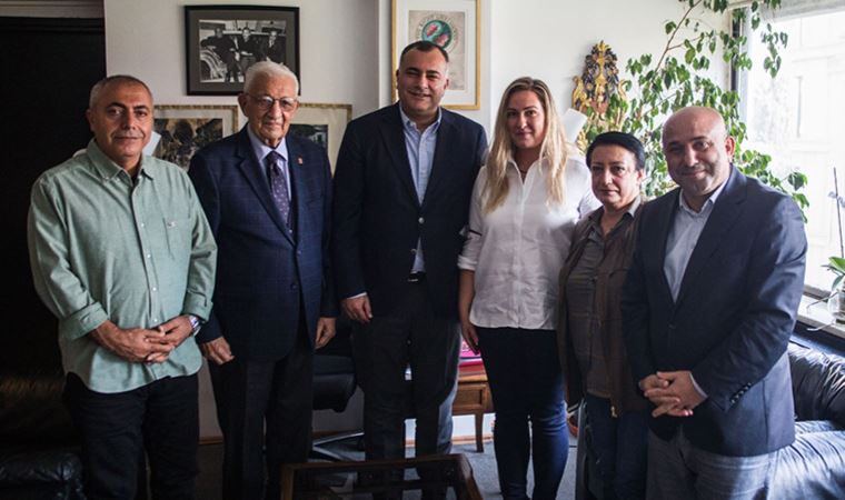 Çankaya Belediye Başkanı Alper Taşdelen’den Cumhuriyet'e ziyaret