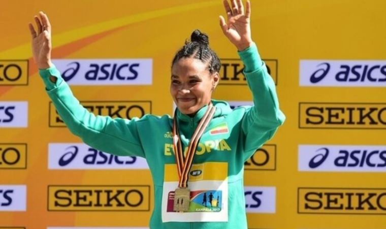 Etiyopyalı atlet Gidey'den bir dünya rekoru daha