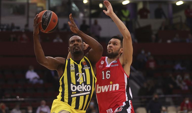 Fenerbahçe Beko, Euroleague'de son saniye basketiyle Olympiakos'a kaybetti