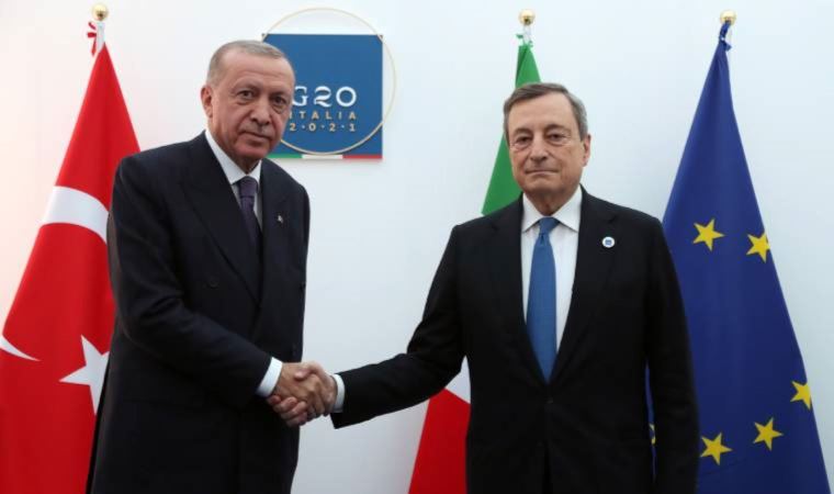 İtalya Başbakanlığından Erdoğan-Draghi görüşmesine ilişkin açıklama
