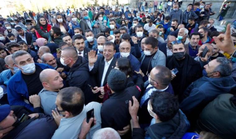 Erzurum’da da yurttaşların arasında konuşan Ekrem İmamoğlu: Ülkemiz adına dilediğim gelecek çok yakındır