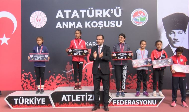 10 Kasım Atatürk'ü Anma Koşusu Ankara'da yapıldı