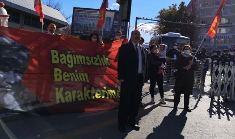 Atatürk'ün o sözlerine Anıtkabir'de yine polis engeli