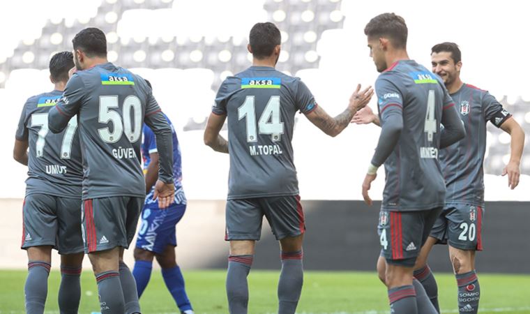 Beşiktaş, hazırlık maçında Shkupi'yi 3-0 yendi