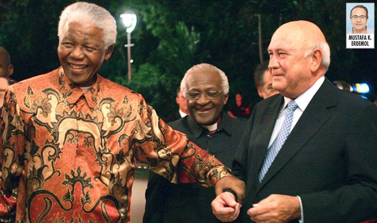 Güney Afrika'nın son beyaz devlet başkanı de Klerk öldü
