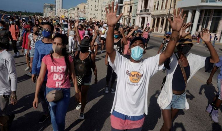 Covid’i bitiren Küba turizme açılıyor, ABD baltalamak için protesto örgütlüyor!