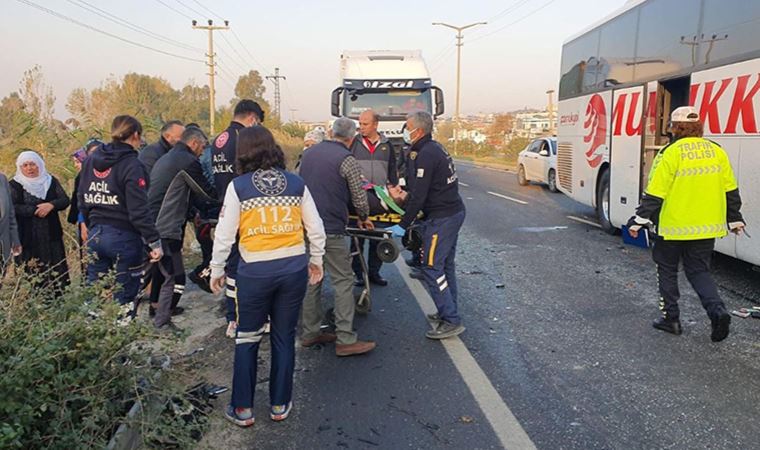 Aydın'da zincirleme trafik kazası: Çok sayıda yaralı var