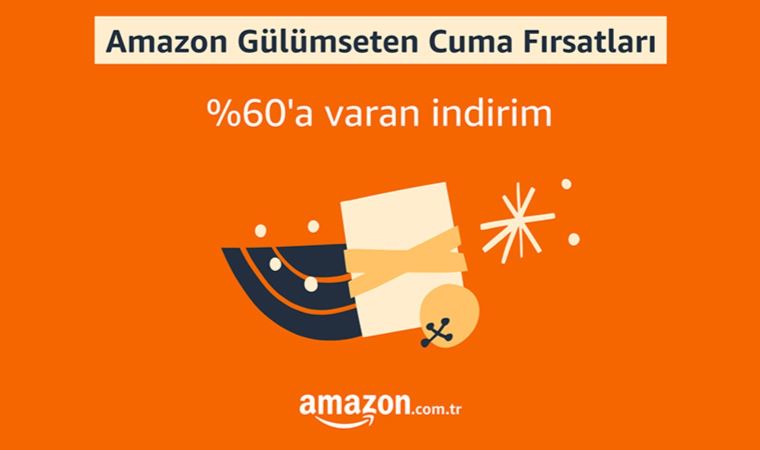 Amazon Türkiye’de yüzünüzü güldürecek Gülümseten Cuma Fırsatları başladı