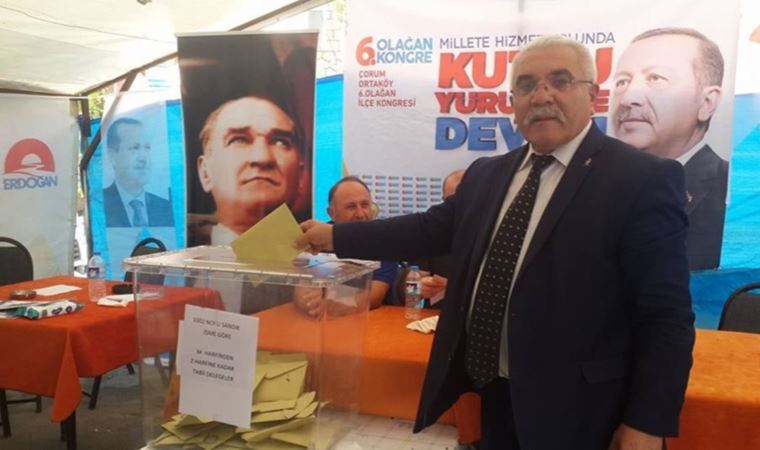 AKP Ortaköy İlçe Başkanı Osman Kara, Kovid-19'dan hayatını kaybetti