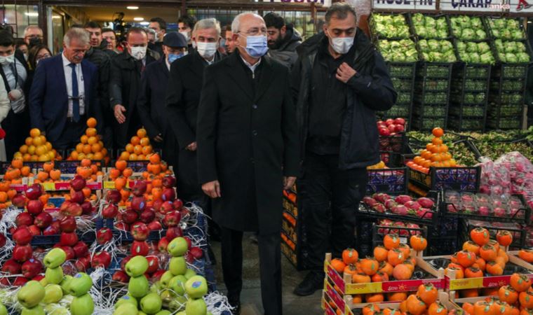 Kemal Kılıçdaroğlu'ndan Meyve Sebze Toptancı Hali'nde, 'helalleşme' sorusuna yanıt