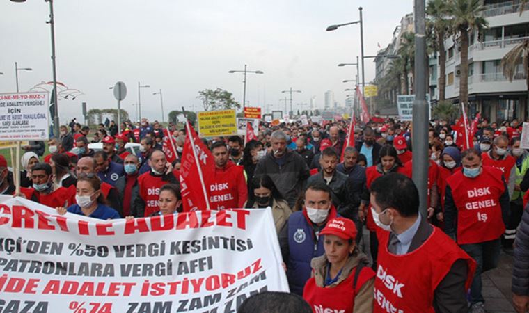Binlerce işçi sokağa döküldü: Hükümet İstifa!