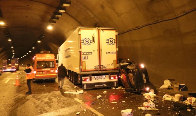 Adana-Ankara Otoyolu’nda zincirleme kaza: 4 yaralı