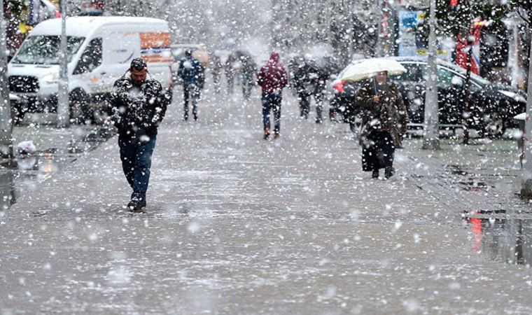 Meteoroloji'den kar ve sağanak yağış uyarısı