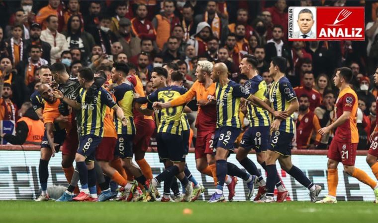 Kırmızı derbiden Fenerbahçe çıktı, uzatmadaki hakem kararları geceye gölge düşürdü