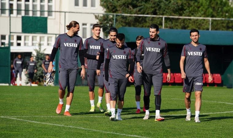 Trabzonspor, Karagümrük maçı hazırlıklarına başladı