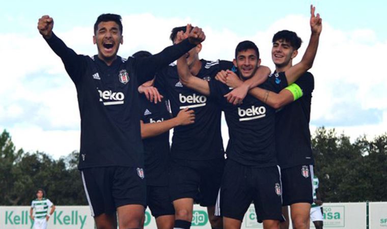 UEFA Gençlik Ligi'nde Beşiktaş U19, Sporting U19 takımını 2-1 mağlup etti