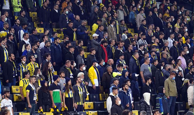 Fenerbahçe taraftarından Kayserispor'a alkış