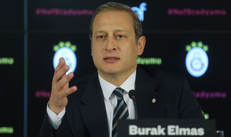 Galatasaray Başkanı Burak Elmas'tan açıklama