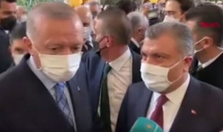 Erdoğan ve Koca arasında ilginç dialog: 'Siz izin vermeden söyler miyim?'