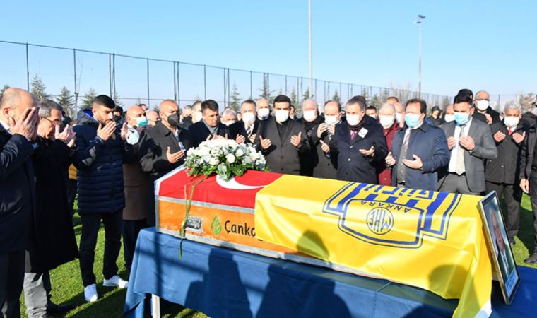 MKE Ankaragücü eski başkanı Cemal Aydın son yolculuğuna uğurlandı