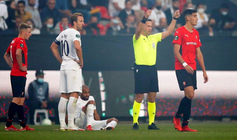 Tottenham-Rennes maçının sonucuna UEFA karar verecek