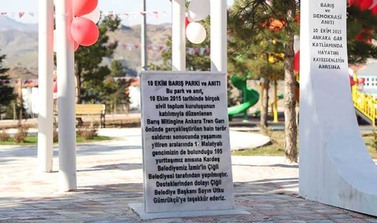 Çiğli Belediyesi 'barış güvercinlerinin' adını Malatya’da yaşatacak