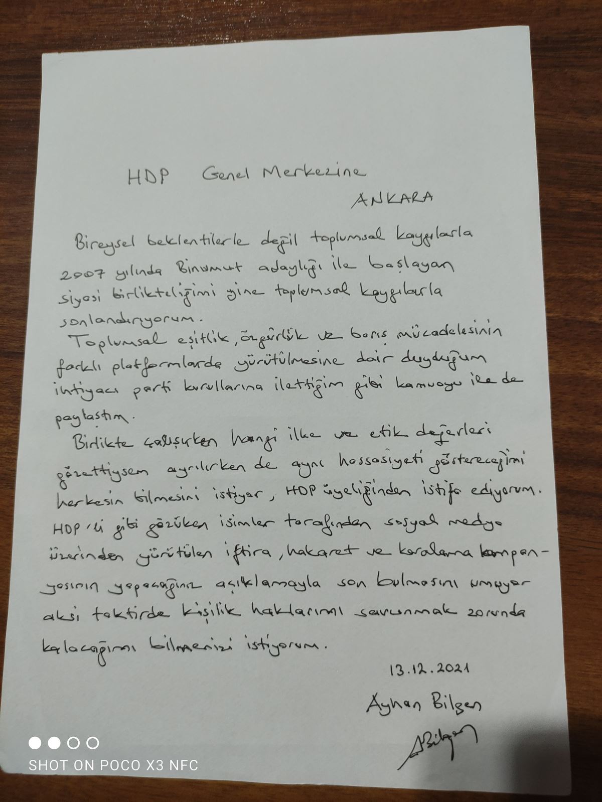 Eski Kars Belediye Başkanı Ayhan Bilgen HDP'den istifa etti - 225344205 bilgen