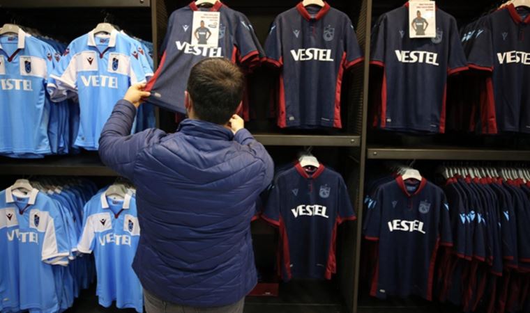 Trabzonspor'un başarısı forma satışlarına yansıdı