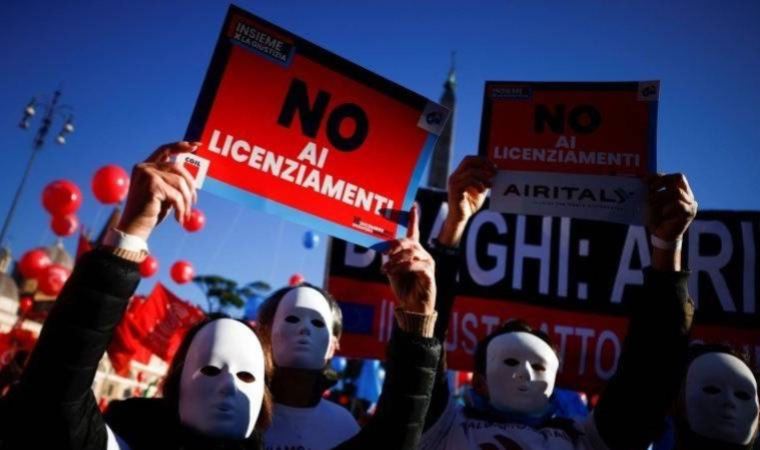 İtalya’da genel grev: Sendikalar hükümetin bütçe planını protesto ediyor