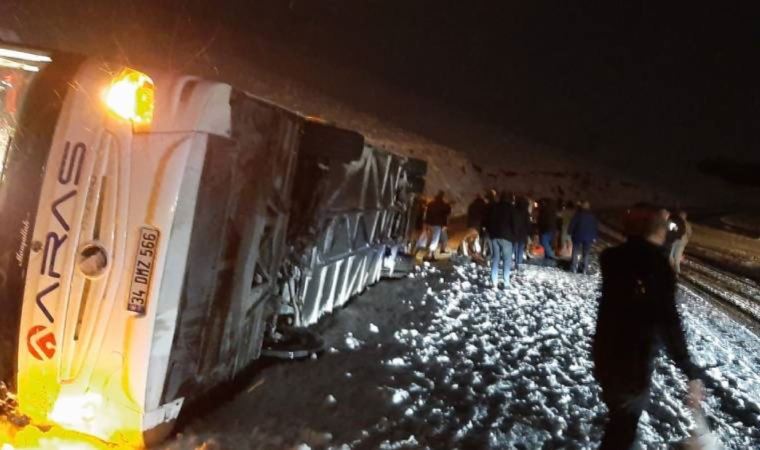 Son dakika | Kars’ta otobüs devrildi: Çok sayıda ölü ve yaralı