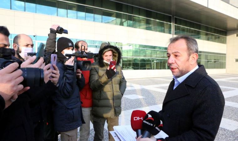 Bolu Belediye Başkanı Tanju Özcan mahkemeye başvurdu