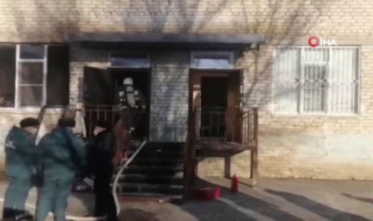Rusya’da pandemi hastanesinde yangın: 2 ölü
