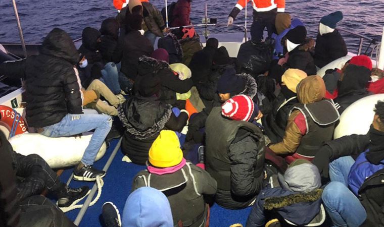 İzmir'de son bir haftada 631 düzensiz göçmen yakalandı