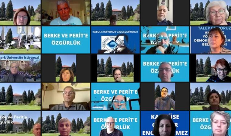 Boğaziçi direnişinde çevrimiçi destek: 'Bir yıldır otoriter bir anlayışla mücadele ediyoruz, asla pes etmeyeceğiz'
