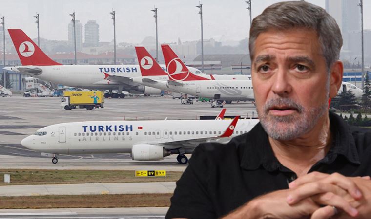 Türk Hava Yolları'ndan 'George Clooney' açıklaması
