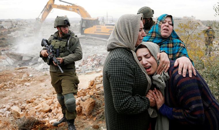 Filistin topraklarında bitmeyen yıkım