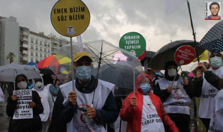 Sağlıkçılar İzmir'den seslendi: Susmayacağız