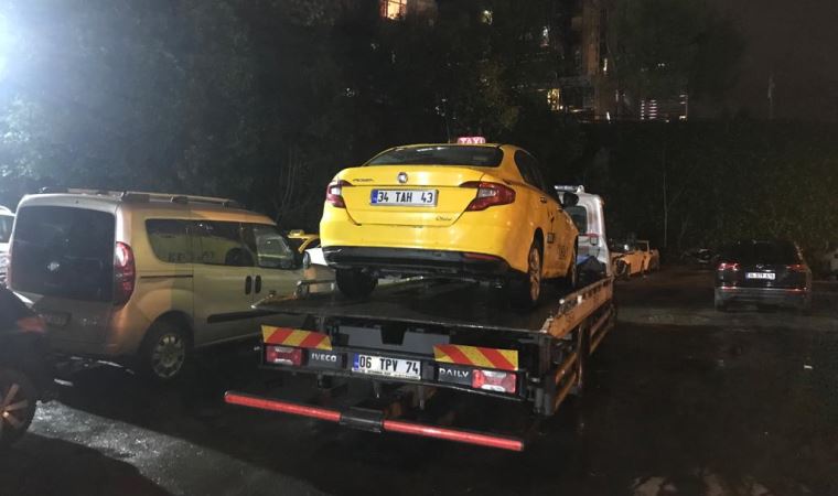 Yolcuya "gel sen sür" diyen taksi sürücüsüne bin 339 lira para cezası