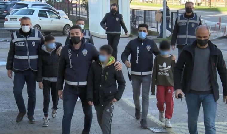 Ordu'da çaldıkları otomobille İstanbul'da yakalanan 3 çocuk adliyede