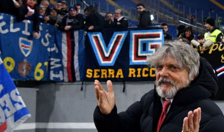 Gözaltına alınan Sampdoria Başkanı Ferrero görevi bırakma kararı aldı