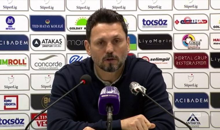 Fenerbahçe'nin teknik direktörü Erol Bulut'tan Altay açıklaması