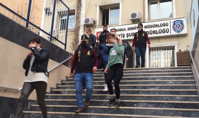 İstanbul'da fuhuş operasyonu; 27 kişi gözaltına alındı